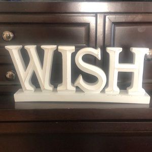 Wish statue 11inch length 2 inch wide 5 inch tall